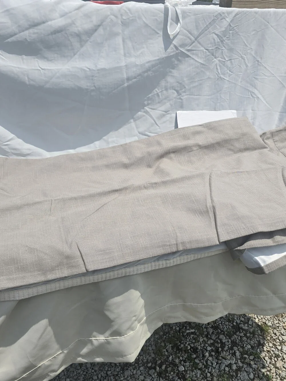 Quince Cotton Slub Room Darkening Curtain 48 x 84 Gray 48